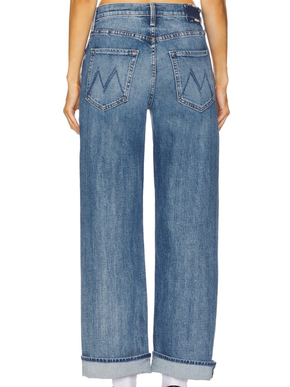 MOTHER The Dodger Flood Cuff Jeans in Toil and Trouble size 27 - Picture 4 of 8
